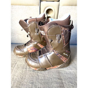 BURTON RULER IMPRINT 2 brown Snowboard Boots Men’s Size 11.5